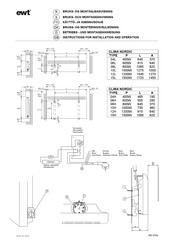Ewt CLIMA NORDIC 04L Instructions For Installation And Operation