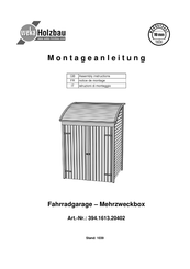 Weka Holzbau 394.1613.20402 Assembling Instructions