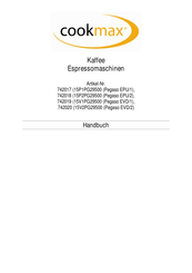 CookMax 742020 Manual