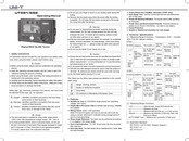 UNI-T UT581 Operating Manual