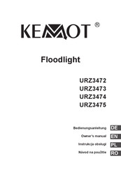 Kemot URZ3475 Owner's Manual