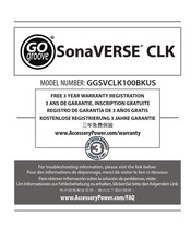 Gogroove Sonaverse Clk Manuals Manualslib