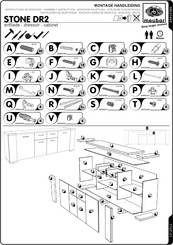 meubar STONE DR2 G4910380 Assembly Instruction Manual