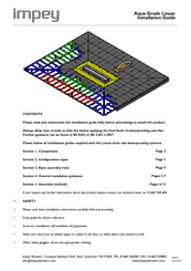 impey Aqua-Grade Linear Installation Manual