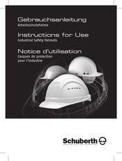 SCHUBERTH Sewage worker's helmet Instructions For Use Manual