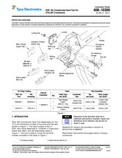 Tyco Electronics SDE- SA Instruction Sheet