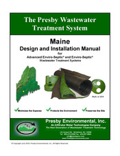 PEI Advanced Enviro-Septic Maine Design And Installation Manual