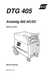 ESAB Aristotig 405 AC/DC Service Manual