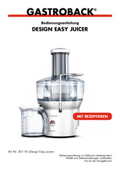 gastroback easy juicer