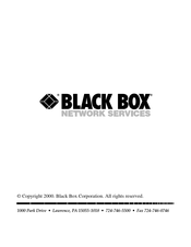 Black Box AC249A Quick Start Manual