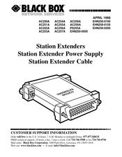 Black Box AC253A Quick Start Manual