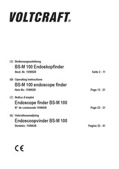VOLTCRAFT BS-M 100 Operating Instructions Manual