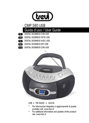 Trevi CMP 580 USB User Manual