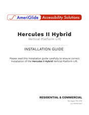 AmeriGlide Hercules II Hybrid Installation Manual