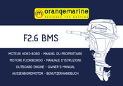orangemarine F2.6 BMS Owner's Manual