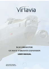 Virtavia B-24 LIBERATOR User Manual