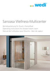 Wedi Sanoasa Liberta 07-66-70/000 Operating Instructions Manual