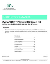 Zymo Research D4210 Instruction Manual