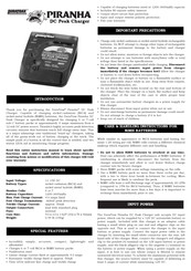 Duratrax PIRANHA Manual