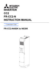 Mitsubishi electric FR-CC2-N Series Manuals | ManualsLib