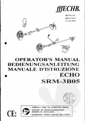 Echo SRM-3B05 Operator's Manual