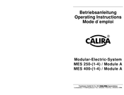 Calira MES 250-2 / Module A Operating Instructions Manual