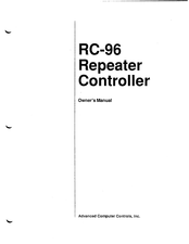 ACC RC-96 Owner's Manual