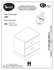 SouthShore 060 Assembly Instructions Manual
