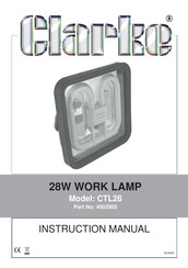 Clarke 4002905 Instruction Manual
