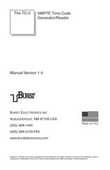 Burst Electronics TC-3 Manual