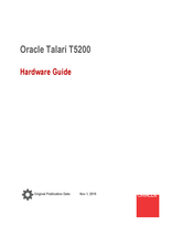 Oracle Talari T5200 Hardware Manual