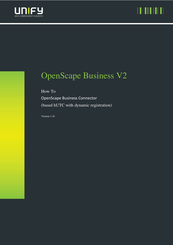 Unify OpenScape Business V2 How-To