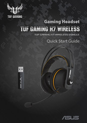 Asus TUF Gaming H7 Wireless Quick Start Manual