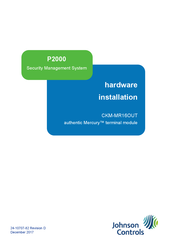Johnson Controls CKM-MR16OUT Hardware Installation
