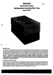 Savant RT100 Instruction Manual