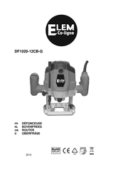 Elem Co-Ligne DF1020-12CB-G Manual