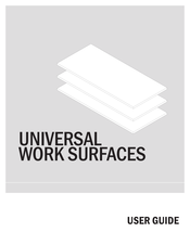 OMT-Veyhl UNIVERSAL WORK SURFACES User Manual