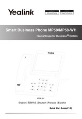 Yealink MP54 Manuals | ManualsLib
