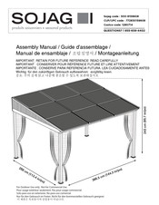 Sojag 500-9159608 Assembly Manual