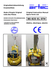 Airtec BS-825-EL-STH Original Instruction Manual