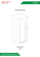 Automatic Systems ClearLock 645 User Manual