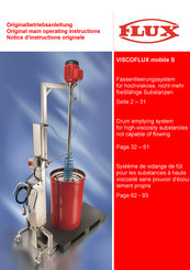 Flux VISCOFLUX mobile S Original Main Operating Instructions