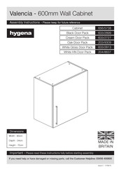hygena 204/8637 Assembly Instructions Manual