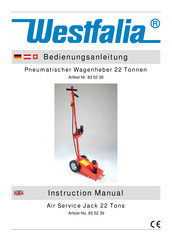 Westfalia 83 52 39 Instruction Manual