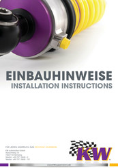KW automotive HLS 2 Installation Instructions Manual