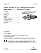 Emerson Fisher Vee-Ball V200U Series Instruction Manual