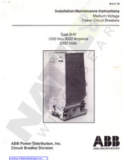 ABB 5HK150 Installation & Maintenance Instructions Manual