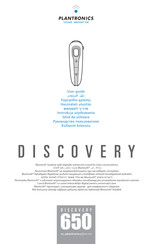 Plantronics Discovery 650 Manuals 