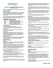 Osprey Medical DyeTect RRS Instructions For Use Manual