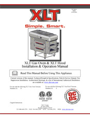 XLT Ovens 3270-1B-HP Installation & Operation Manual